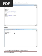 C++ Practical Assignment