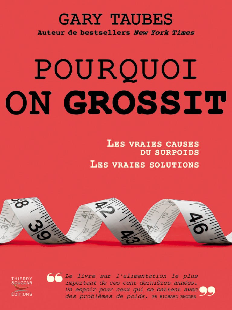 Bible Minceur Hugo Blanc Pdf Gratuit Pourquoi On Grossit | PDF | Obésité | Insuline
