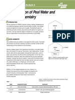 Interaction of Pool Water and Air Chemistry: Technical Bulletin 9