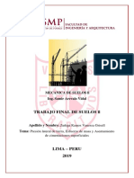 Presión lateral, esfuerzo y asentamiento de cimentaciones