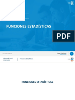 Funciones Estadísticas PDF