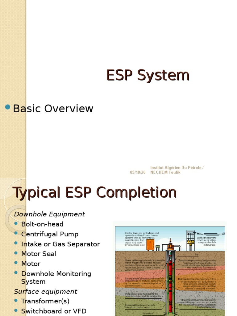 ESP and Centrifugal Pump Overview | PDF | Pump | Chemical Equipment
