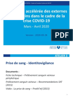 Atelier 3 - Prise de Sang