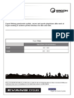 Ergon Size Chart for Perfect Bike Grip Fit