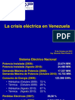 AIPOP - La Crisis Eléctrica en Venezuela - Oct 2010 PDF