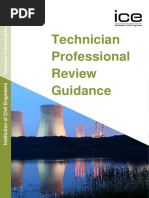 Technician Professional Review Guidance