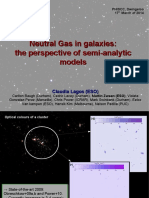 Neutral Gas in Galaxies: The Perspective of Semi-Analytic Models