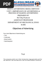 Objectives of Advertising PDF