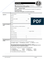 TRIM - Application Form For Standing Plant Permit - 812254