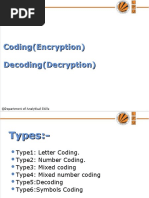 UNIT - I Coding-Decoding