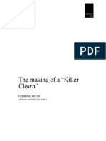 The Making of A "Killer Clown": John Wayne Gacy Jr.