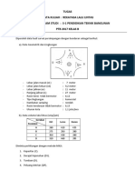 Tugas Rekayasa Lalu Lintas (Hitungan Bunderan, MKJI) New PDF