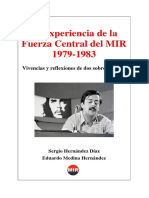 La Experiencia de La Fuerza Central Del MIR 1979-1983 PDF