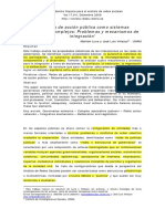 Luna, Las Redes de Acción Pública Como Sistemas Asociativos Complejos PDF