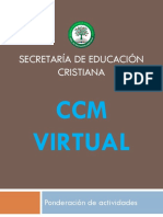 Evaluación de evidencias CCM Virtual