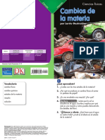 Cambios de La Materia PDF
