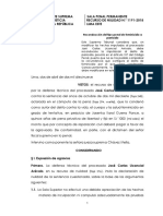 Reconducción Del Tipo Penal de Feminicidio A Parricidio (R.N. 1191-2018, Lima Este)