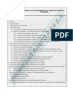 Manual Procedimientos Créditos Banca Personas 13.12.19 - Unlocked PDF