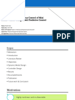 Dynamic and Autonomous Control of Mini Aerial Vehicle Using Model Predictive Control