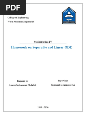 Ode 2 Mathematical Analysis Calculus