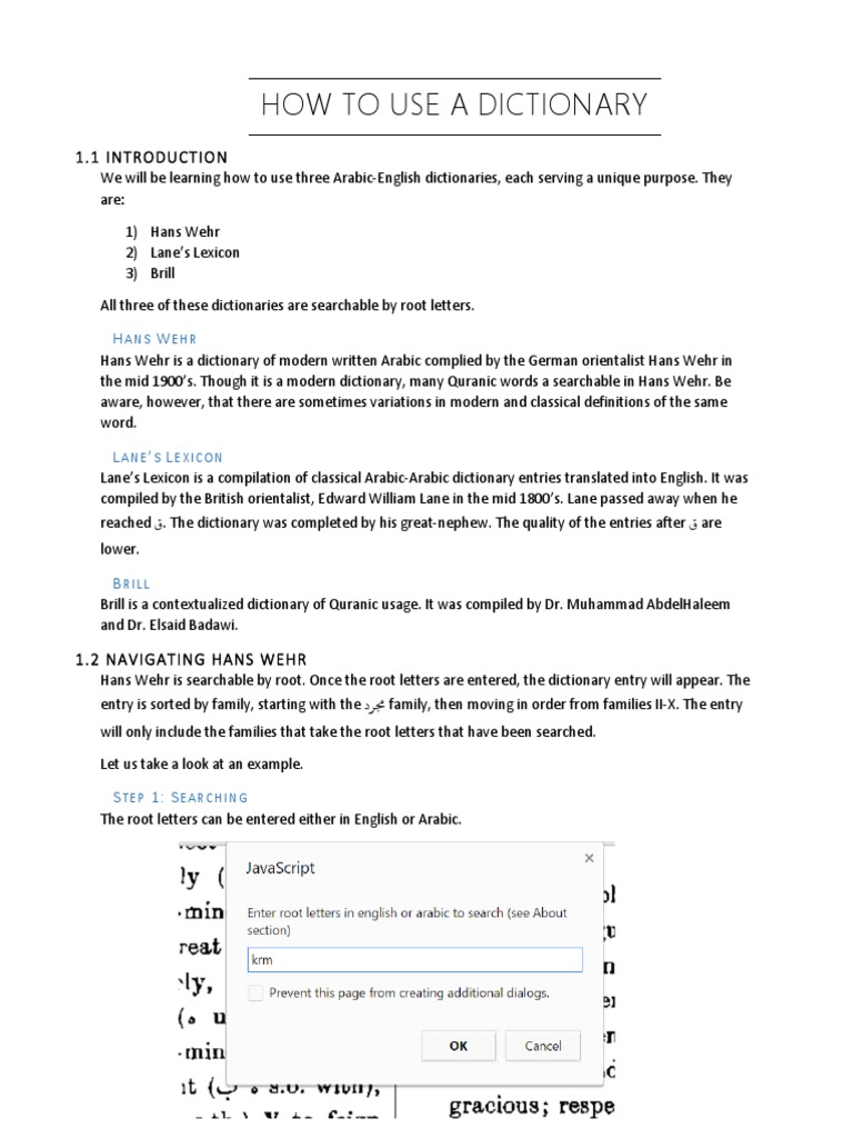 How To Use A Dictionary | PDF | Dictionary | Lexicology