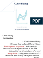 Curve Fitting: Instructor: Dr. Aysar Yasin Dep. of Energy and Env. Engineering