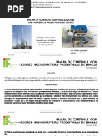 MALHA DE CONTROLE  COM ANALISADORES  DE BIOGÁS