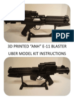E-11 Blaster Kit Instructions