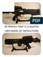 E-11 BLASTER KIT INSTRUCTIONS