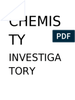 Chemis TY: Investiga Tory