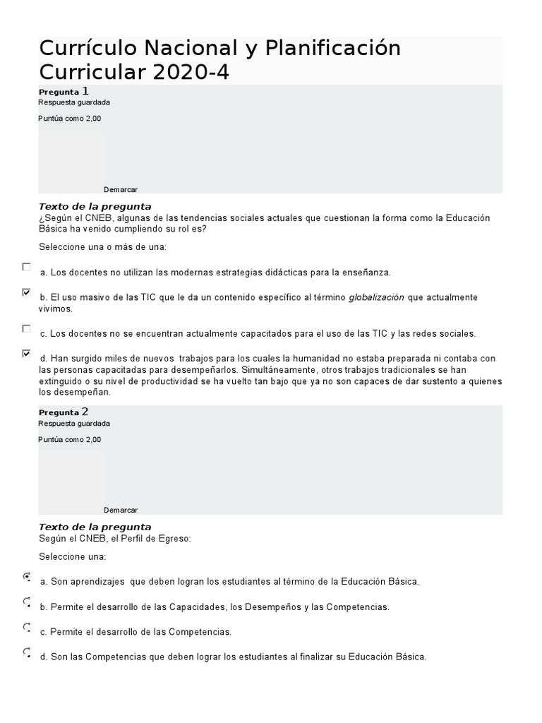 Currículo Nacional: Claves y Desafíos | PDF | Plan de estudios ...