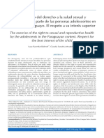 El Ejercicio Del Derecho A La Salud Sexual y Reproductiva PDF