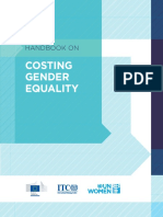 Handbook On Costing Gender Equality