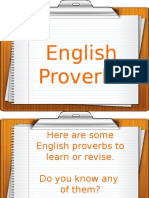 English Proverbs 3 Activities Promoting Classroom Dynamics Group Form - 86862