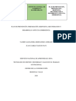 ESTRUTURA PLAN DE EMERGENCIA Central de Comercio