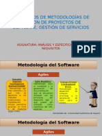 Conceptos de Metodologías de Gestion de Proyectos de Software, Gestión de Servicios 2