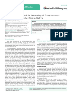 Overview of Method For Detecting of Streptococcus PDF