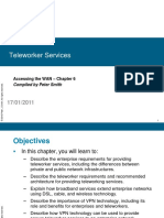 Teleworker Services: Accessing The WAN - Chapter 6