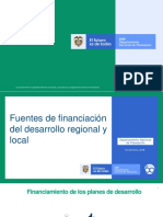 Fuentes de Financiacion Del Desarrollo Regional y Local