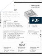 Strand Century Lighting 8000 Series Dimmy Modular Dimming System Spec Sheet 6-77