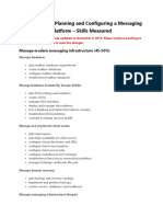 Exam Ms 200 Planning and Configuring A Messaging Platform Skills Measured PDF