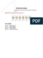 Echelle Des Visages PDF