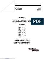 GARNER DENVER PZ-7 Manual de Operacion