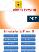 Introduction to the Components and Capabilities of Power BI