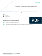 Aplicaciones Docentes de La Economia Del Comportamiento PDF