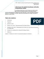 SN037a-Modèle de Calcul Pour Les Pieds de Poteaux Articulés - Poteaux en I en Compression Axiale