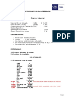 Ejercicio y Solucion CG Tema Costos