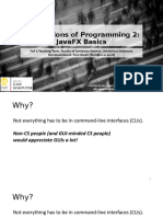 Foundations of Programming 2: Javafx Basics