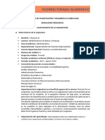 Finanzas III Plan Docente PDF