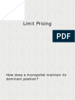 Limit Pricing